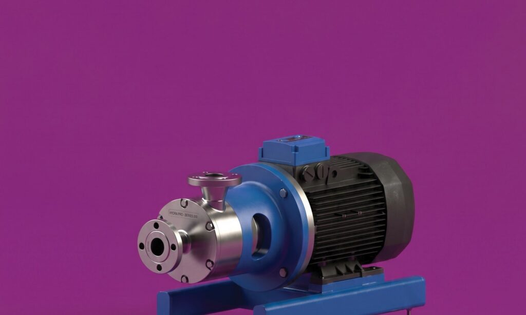 Prócer Nexus inline high shear homogenizer pump, manufactured in Khed, Pune, India