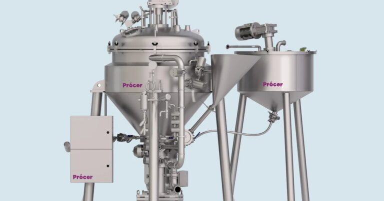 Prócer MixPro vacuum mixing vessel for sauce and mayonnaise production